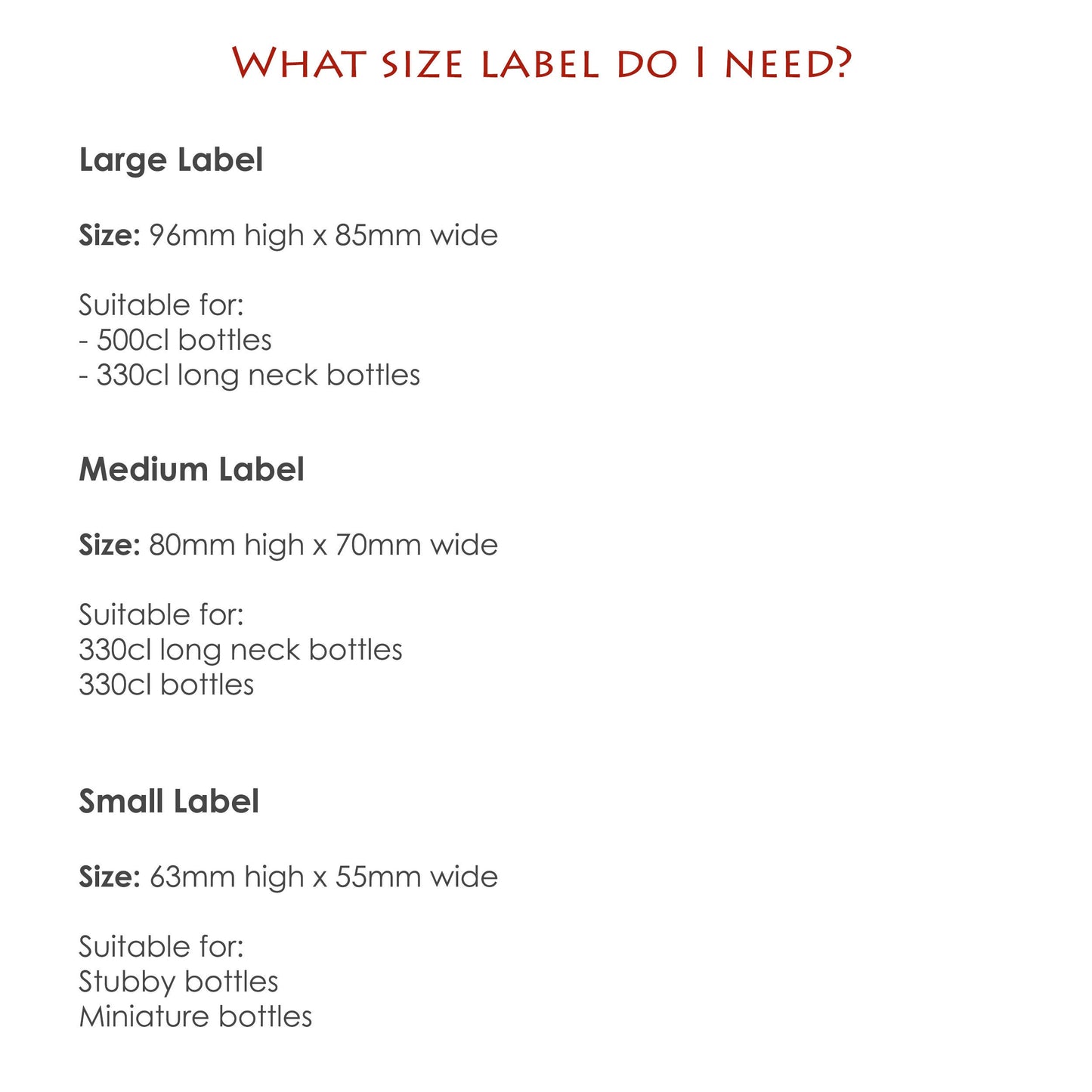 Elf Piss joke bottle labels for beer or cider bottles. 3 sizes 275cl 335cl 500cl.