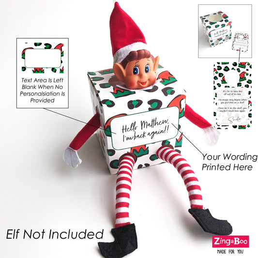 Personalised Elf Arrival Box