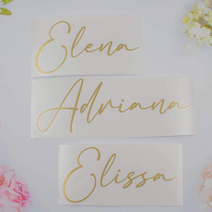 Bridesmaid Proposal Decal Sticker | Personalised | Zingaboo